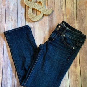 American Eagle Artist Crop Stretch Jeans 0